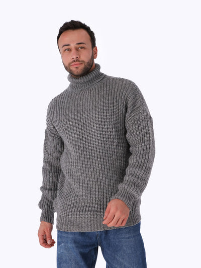 OR Mens Tricot Turtle Neck Sweater