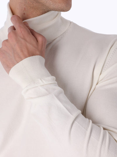 Ozone Men's Turtleneck Basic Pullover