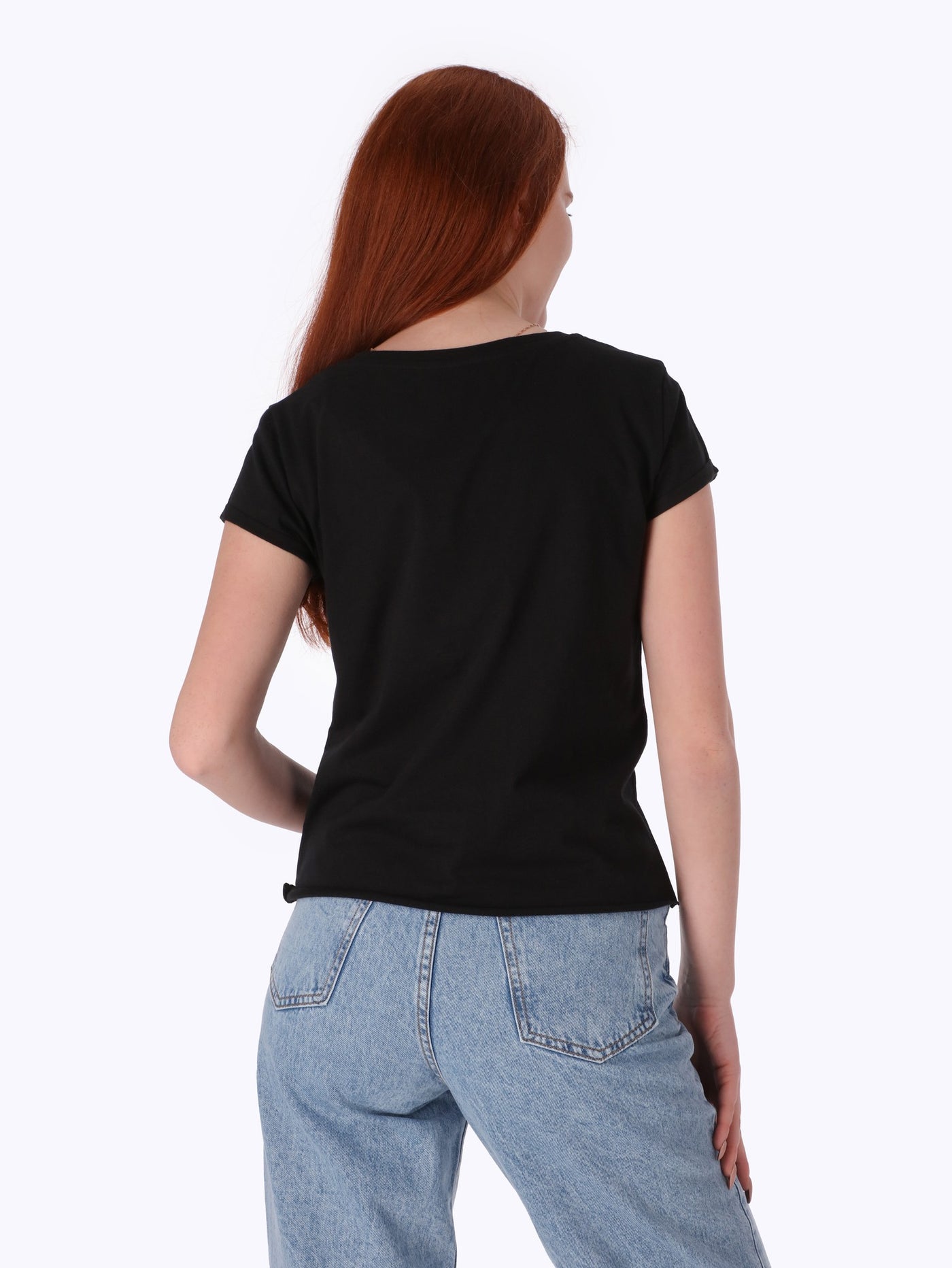 T-Shirt - Cap Sleeves - Front Print