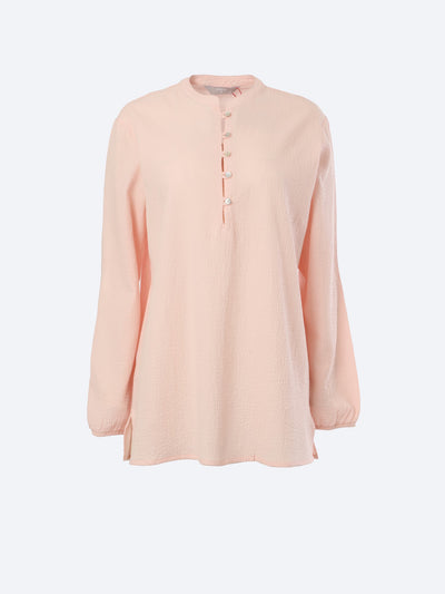 Blouse - Textured - Long Sleeves