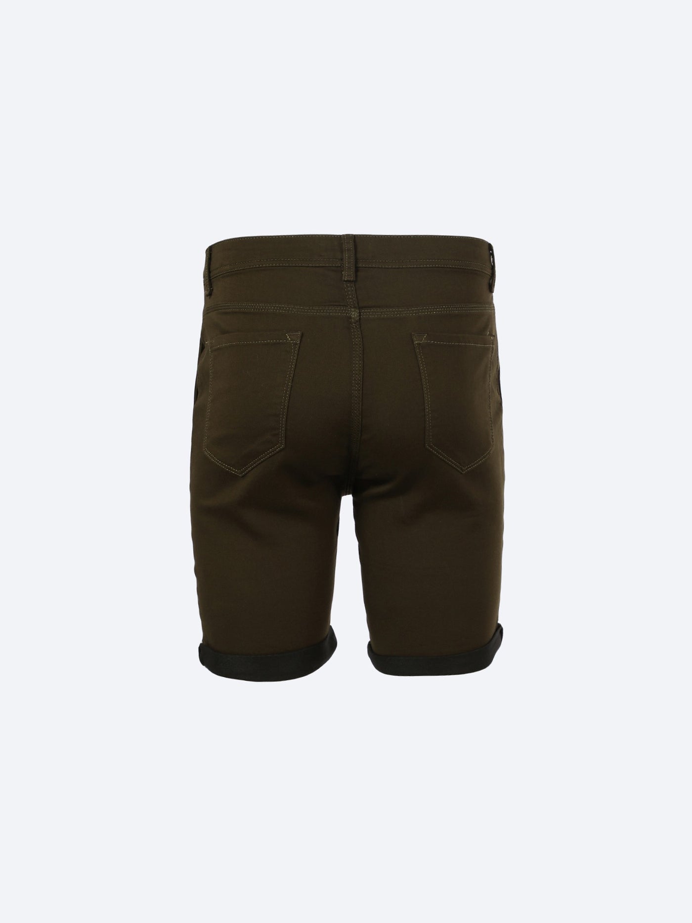 Shorts - Pocketed - Folded Hems