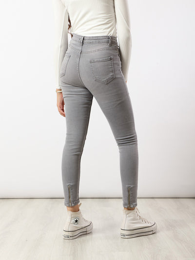 Jeans - Skinny - Back Zip