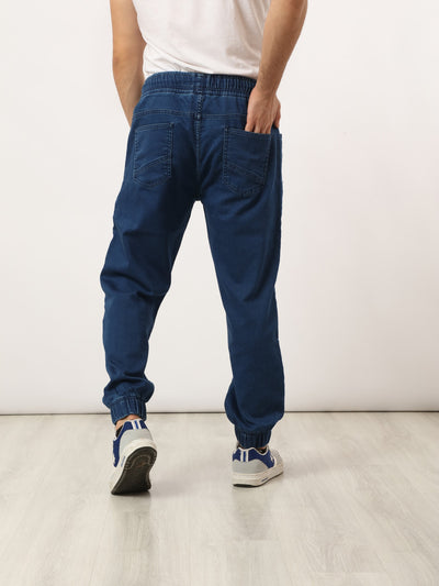 Pants - Elasticated Hem - Side Pocket