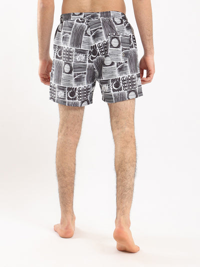 Swimming Short - With Pockets - Printed