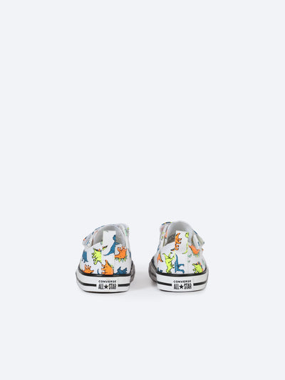 Converse Infants Unisex Dinosaur Print Sneaker Shoes