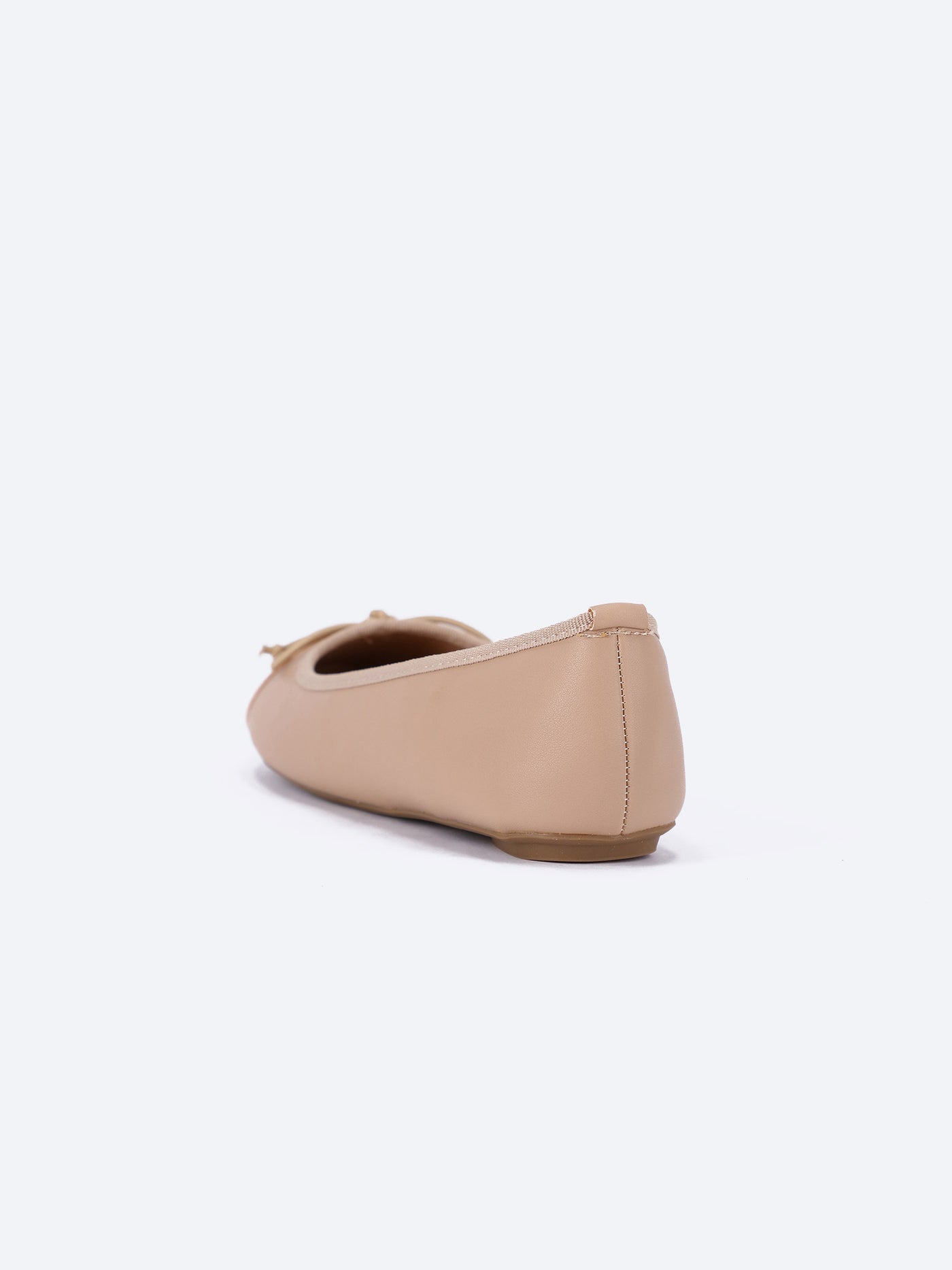 Dejavu Womens Patent Toe Bow Detail Ballerina Shoes