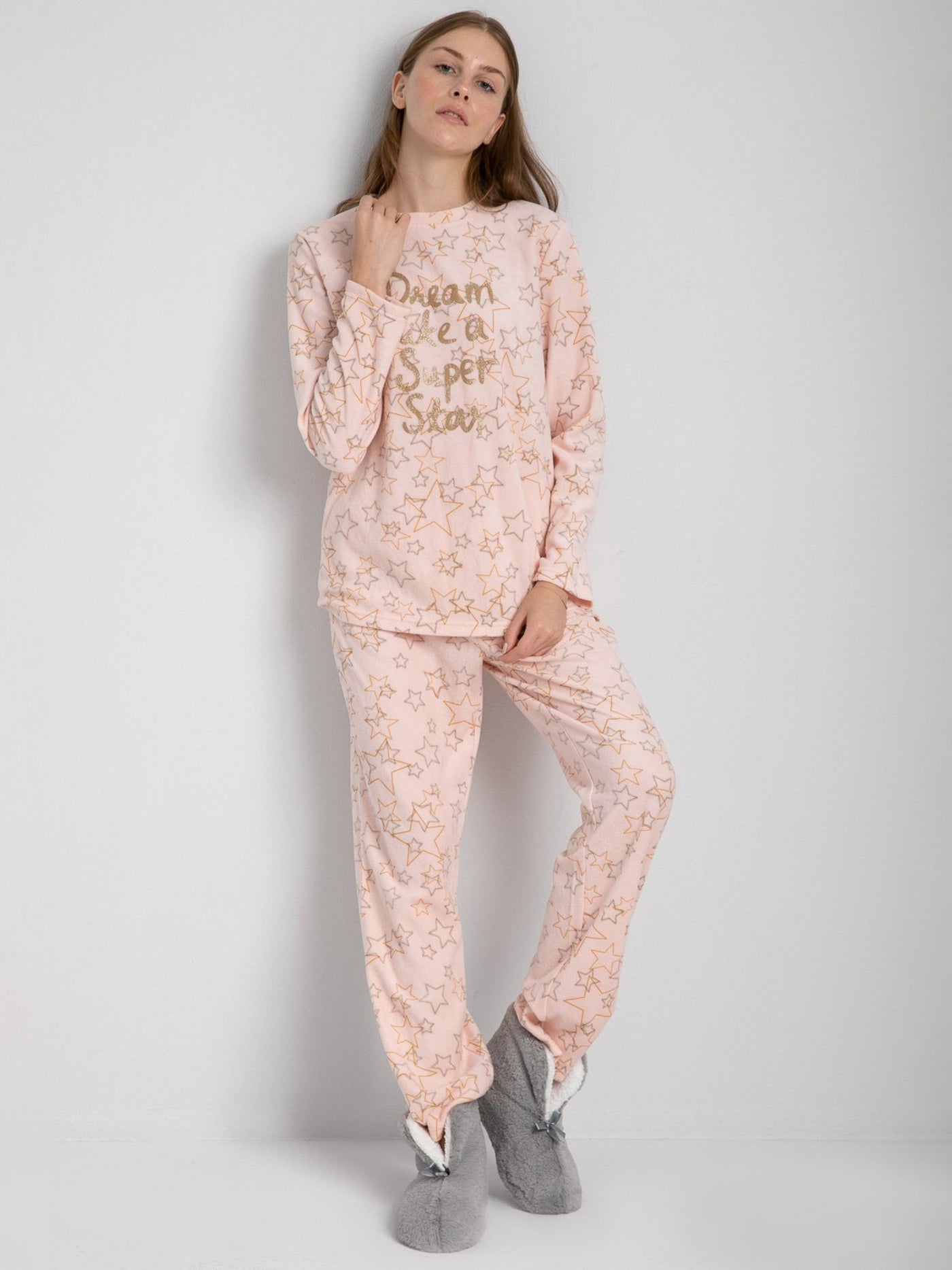 2-Piece Pajama Set - All-Over Print