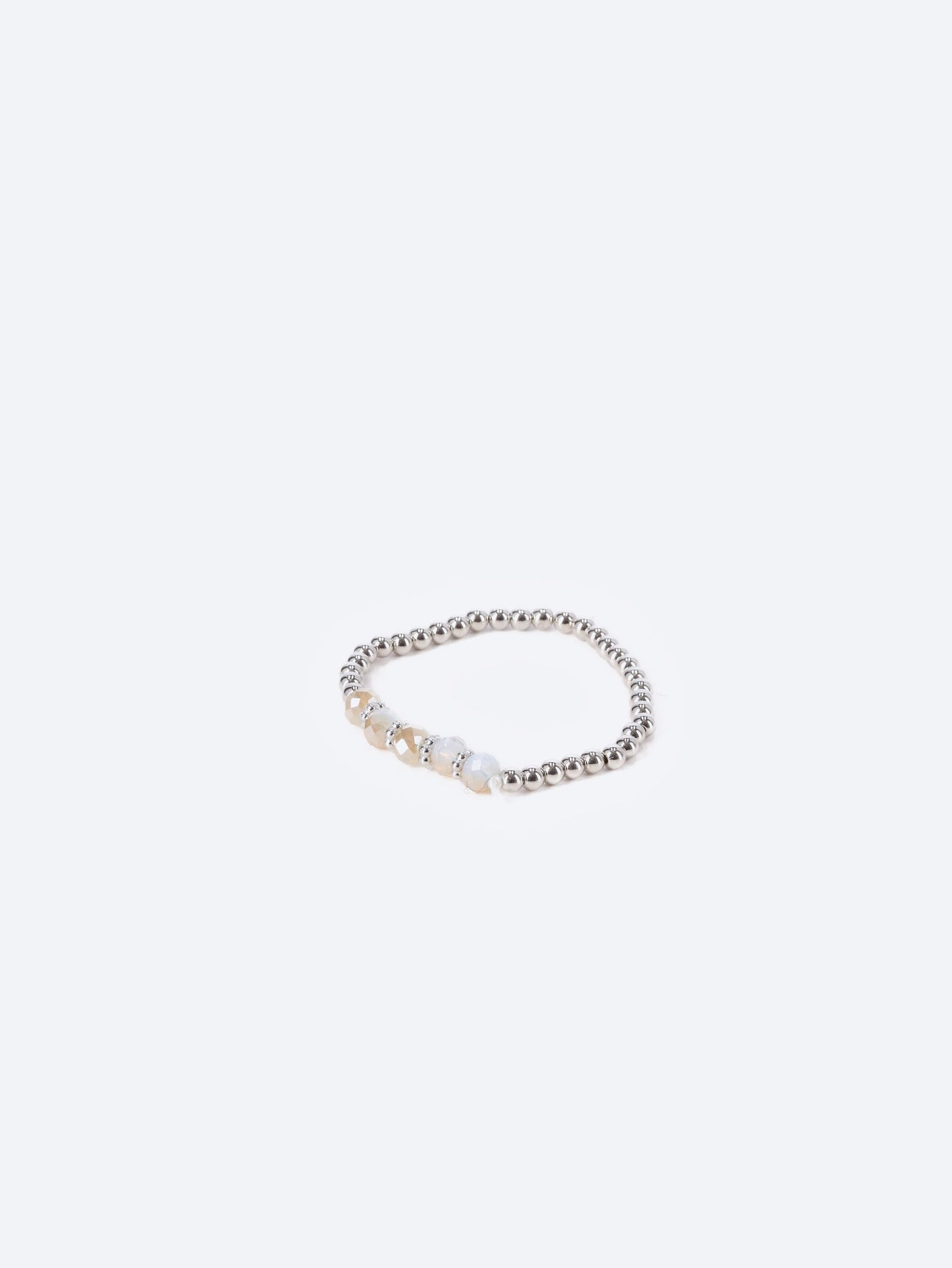 Bracelet Set - Beads & Pearls - 4 Pieces