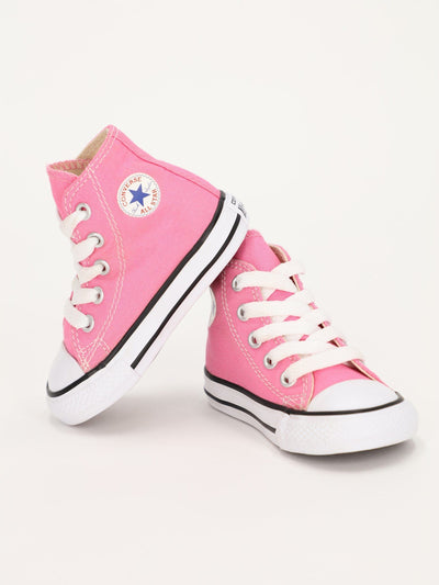 Converse Footwear Pink / 26 Kids Chuck Taylor All Star High Top - 7j234