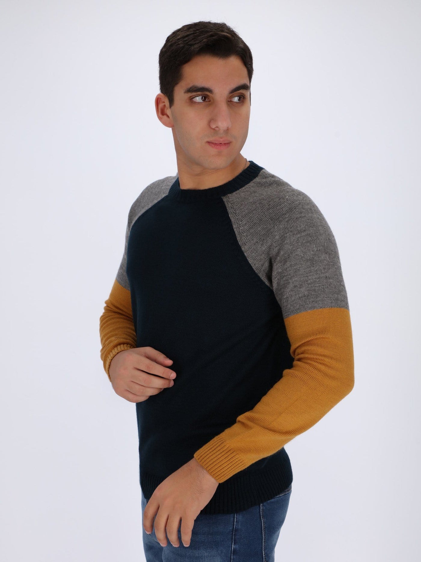 OR Knitwear Knit Sweater with Raglan Sleeves