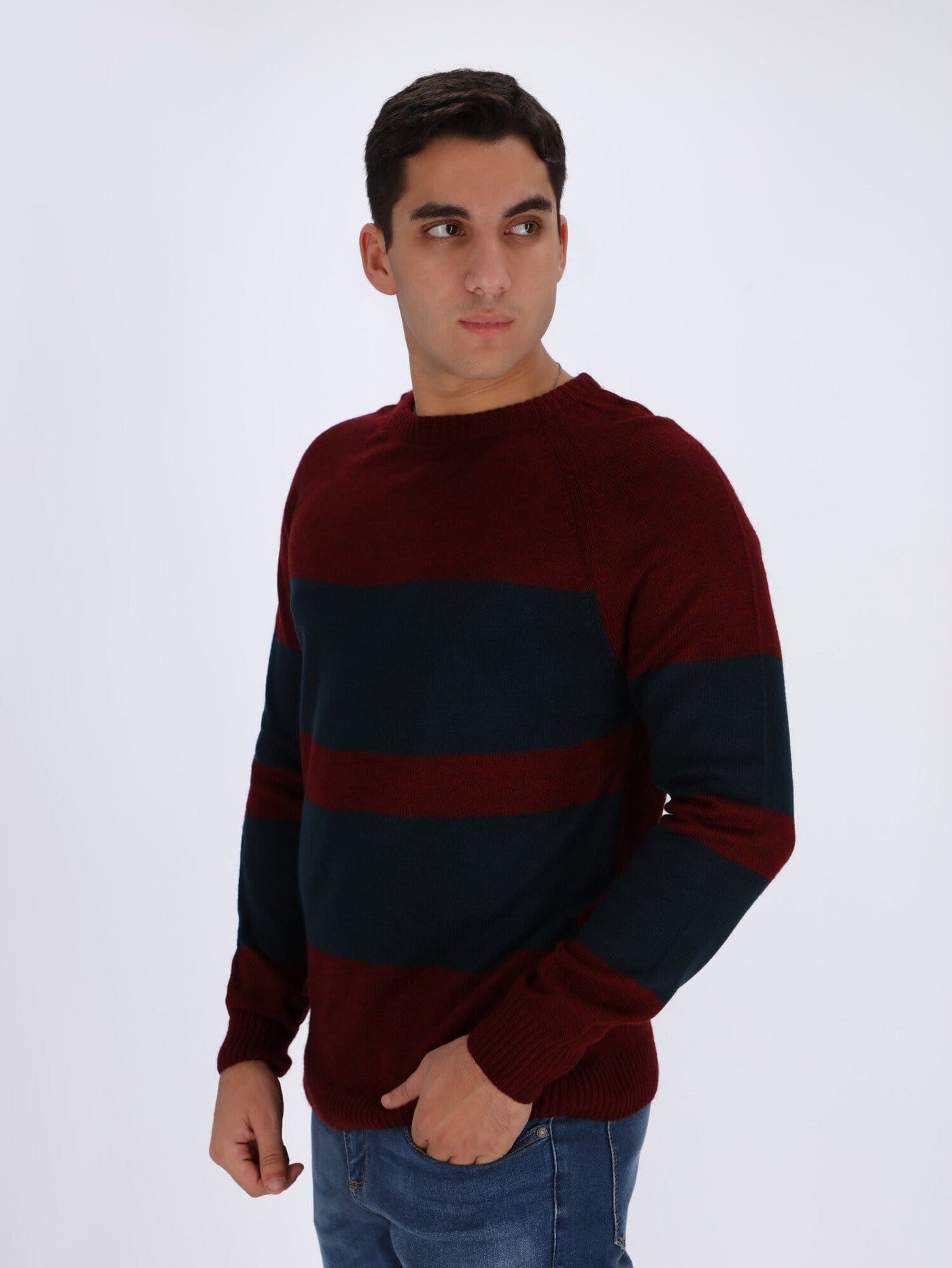 OR Knitwear Big Stripes Knit Sweater
