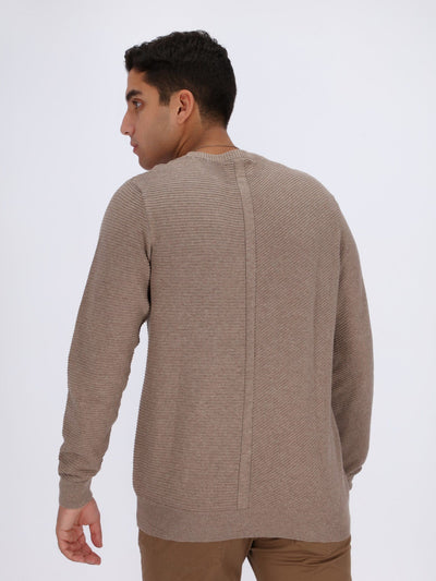 Daniel Hechter Knitwear Self-Stripe Sweater