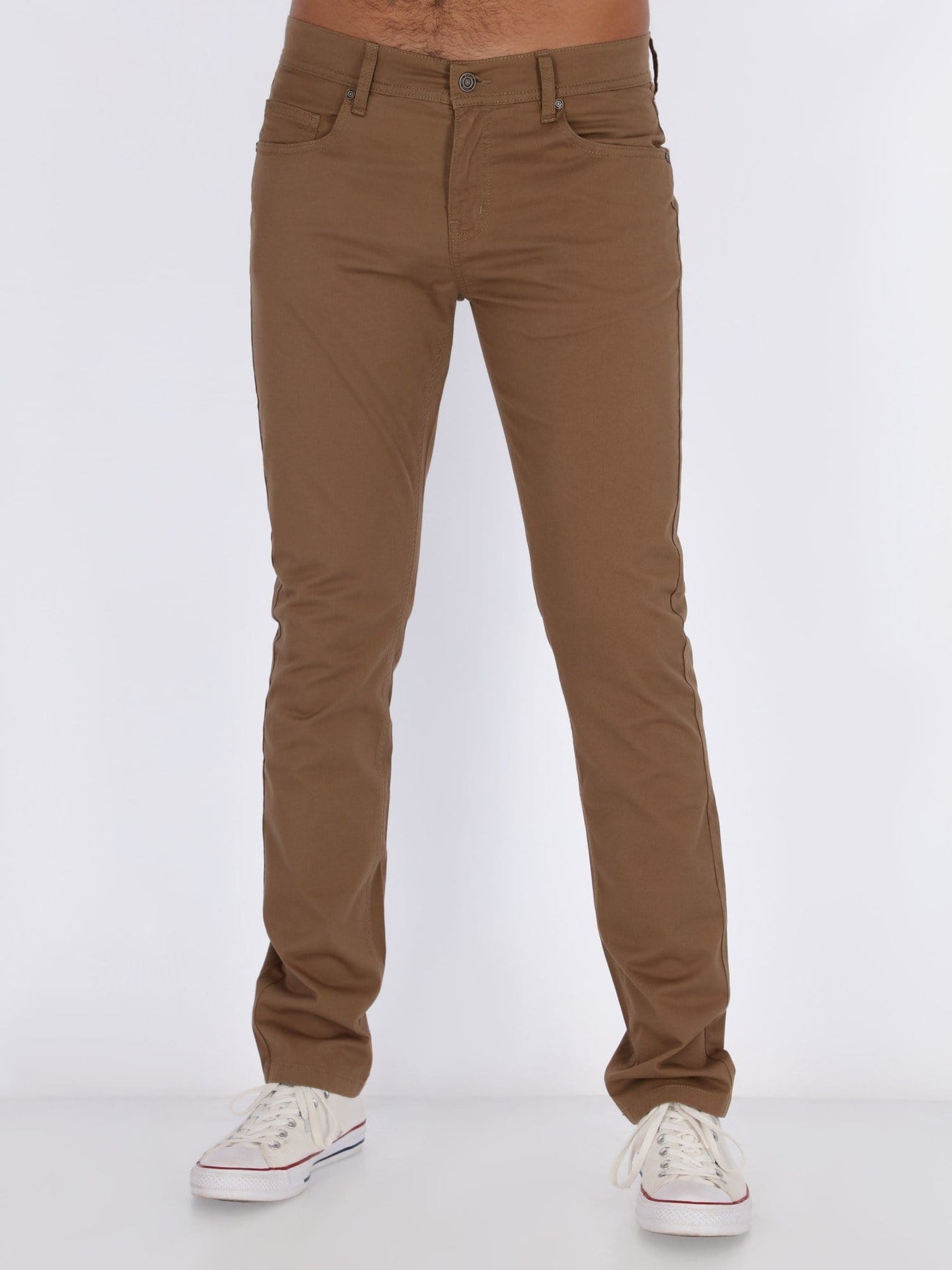 Daniel Hechter Pants & Shorts BROWN / 30 Basic Pants with Regular Cut