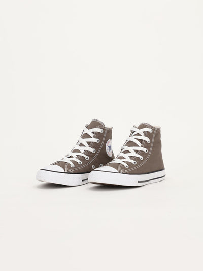 Converse Footwear CHARCOAL / 32 Kids Chuck Taylor All Star Sneakers - 3J793