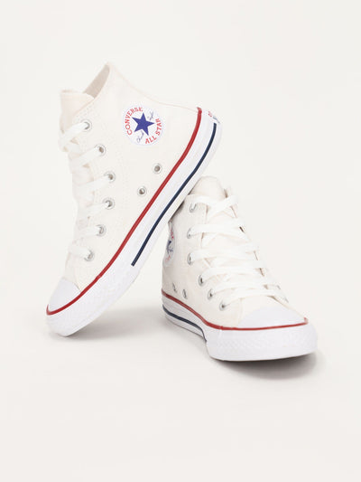 Converse Footwear Optical White / 33 Kids Chuck Taylor All Star Sneakers - 3J253