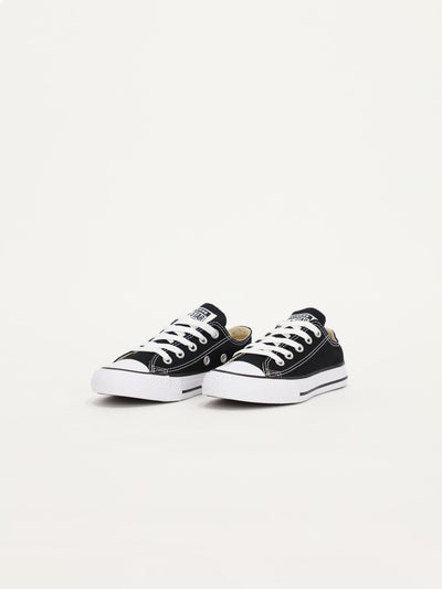 Converse Footwear BLACK / 32 Kids Chuck Taylor All Star Ox Sneakers - 3J235