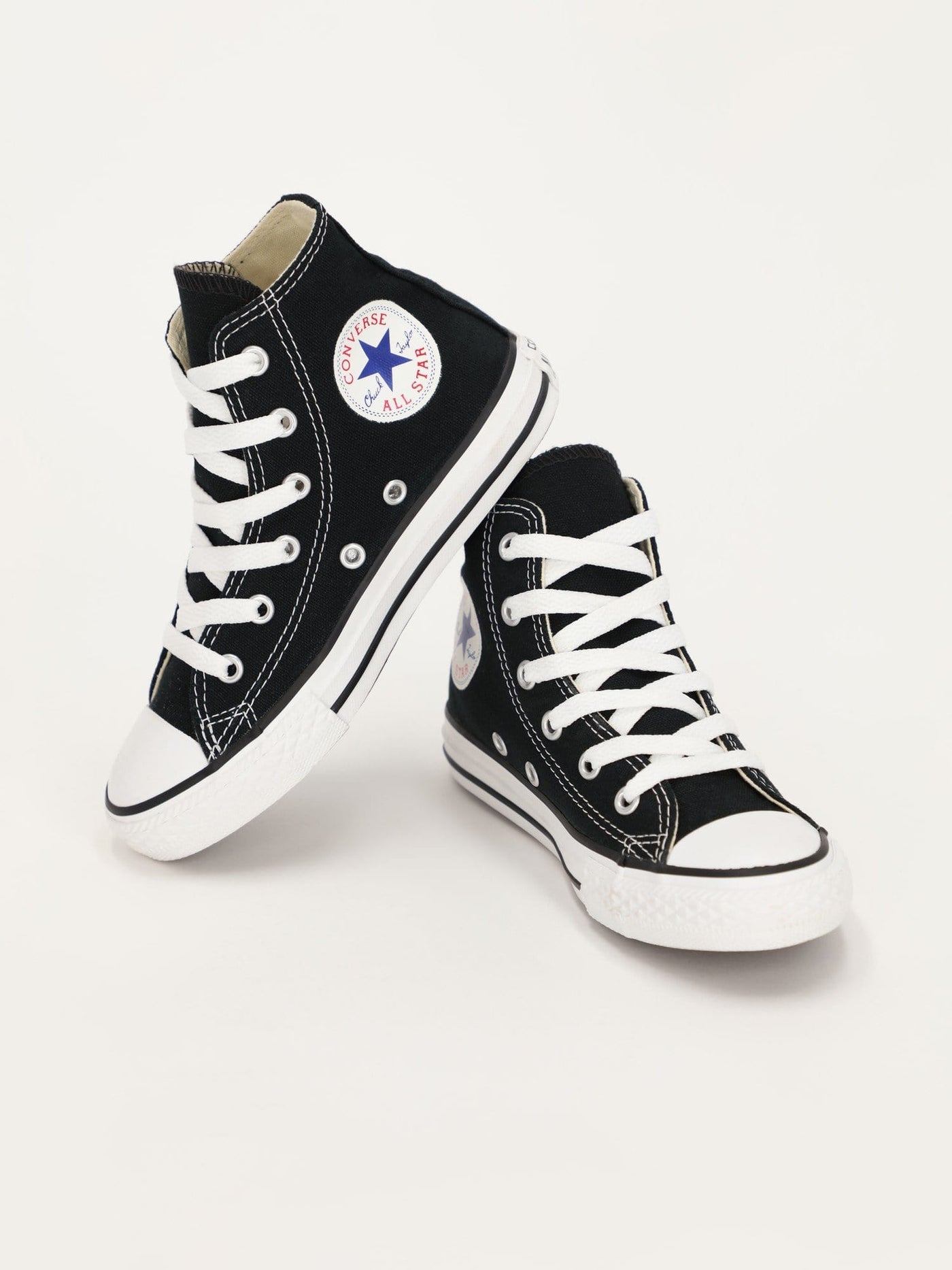 Converse Footwear BLACK / 32 Kids Chuck Taylor All Star Black Sneakers - 3J231