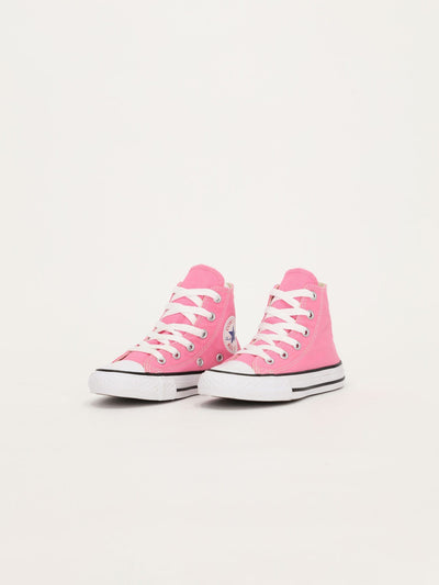 Converse Footwear Pink / 33 Kids Chuck Taylor All Star Black Sneakers - 3J234