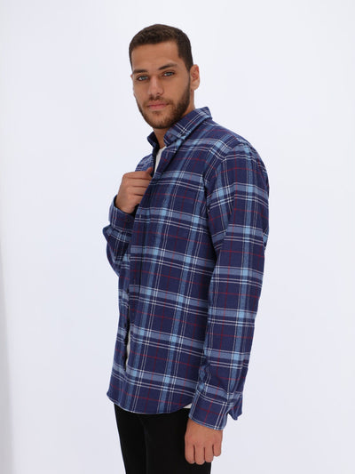 Daniel Hechter Shirts Plaid Shirt with Long Sleeves