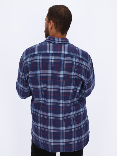 Daniel Hechter Shirts Plaid Shirt with Long Sleeves