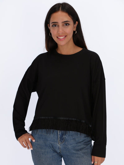 OR Tops & Blouses Black / L Blouse with Satin Strap
