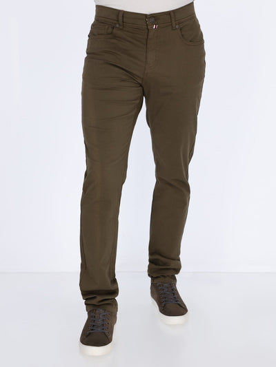 Daniel Hechter Pants & Shorts OLIVE / 30 Basic Chino Pants