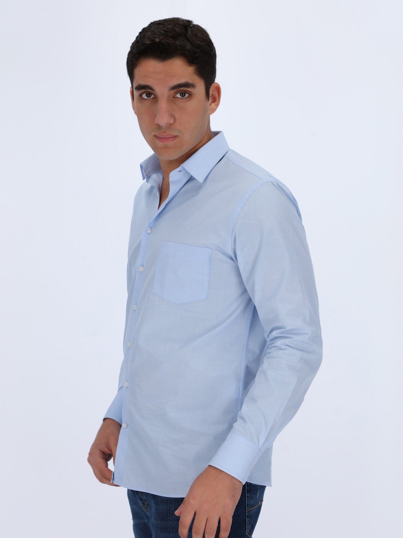 Daniel Hechter Shirts Basic Shirt with Chest Pocket
