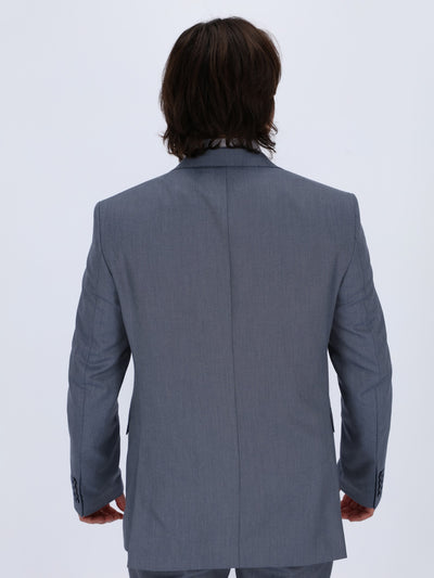 Regular Fit Textured Suit