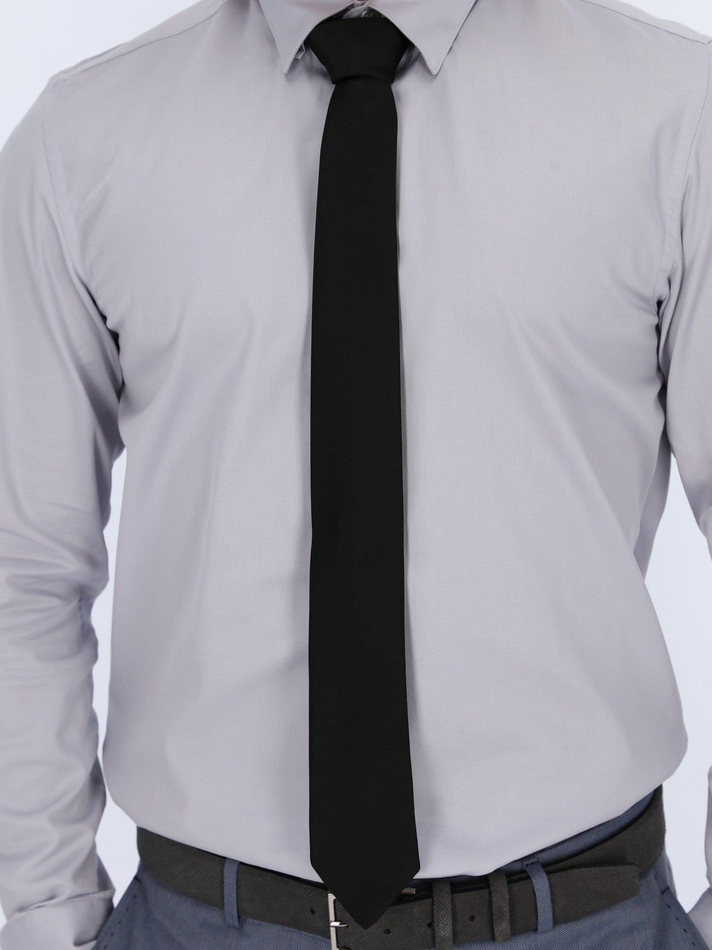 Daniel Hechter Other Accessories Black / One Size Classic Silk Necktie
