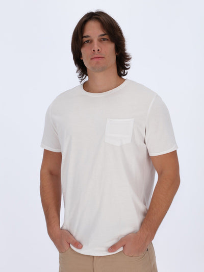 OR T-shirts White / L Short Sleeve T-shirt with Pocket on Chest