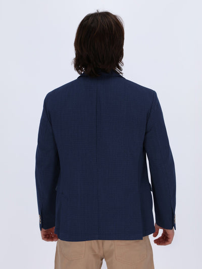Daniel Hechter Suits & Blazers Patterned Knit Blazer