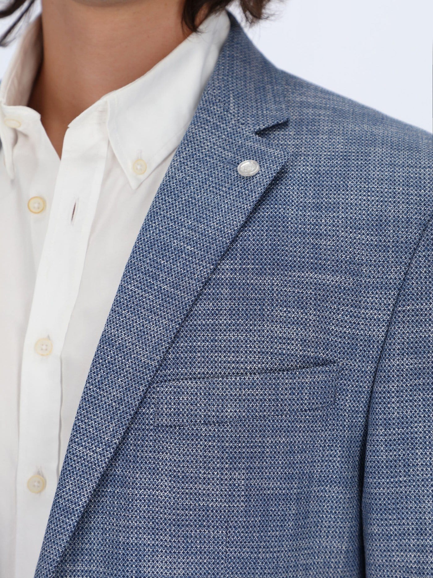 Daniel Hechter Suits & Blazers Tweed Blazer with Back Slits