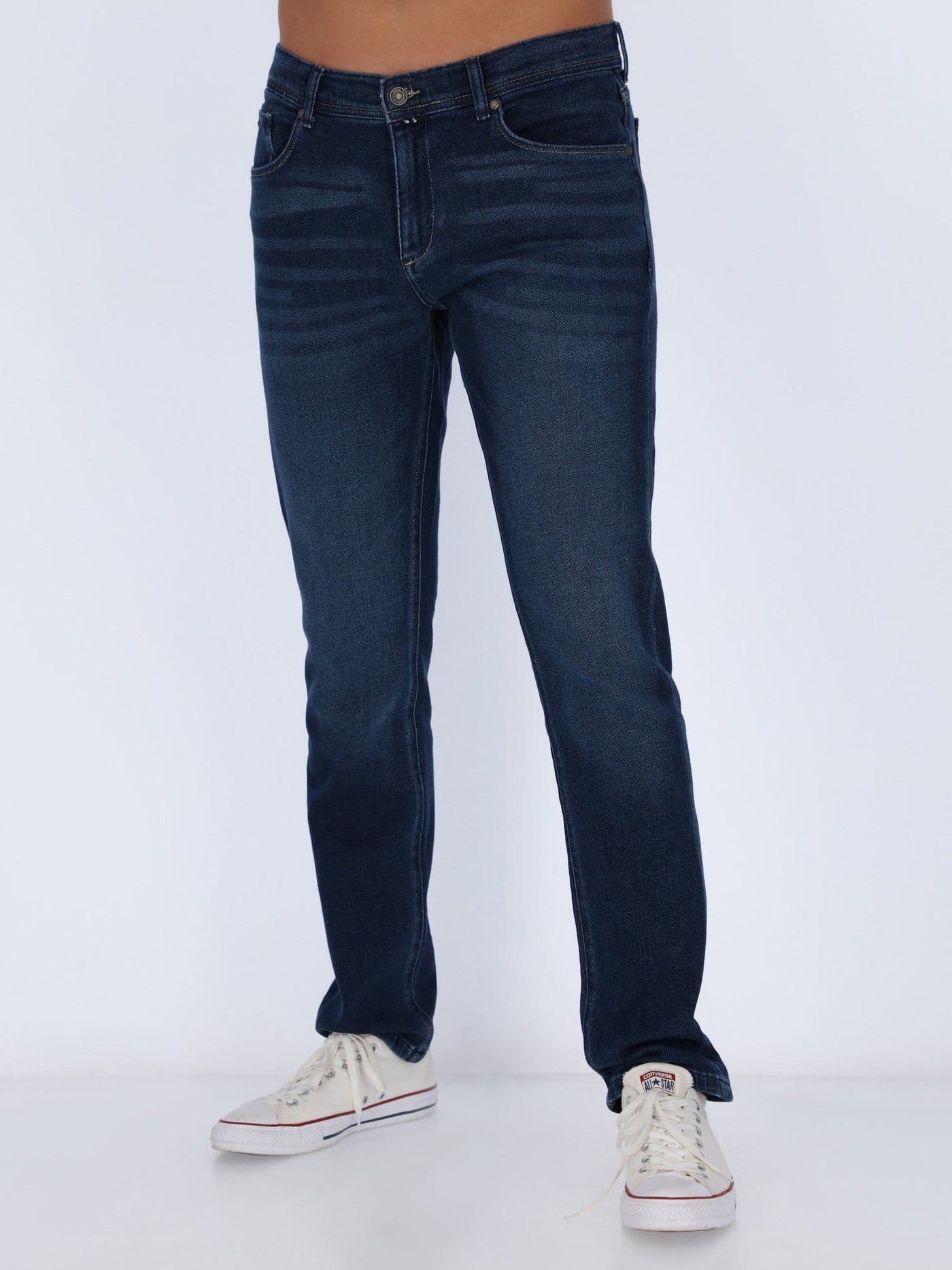 Daniel Hechter Pants & Shorts LIGHT BLUE / 30 Jeans Pants with Wash Out Effect
