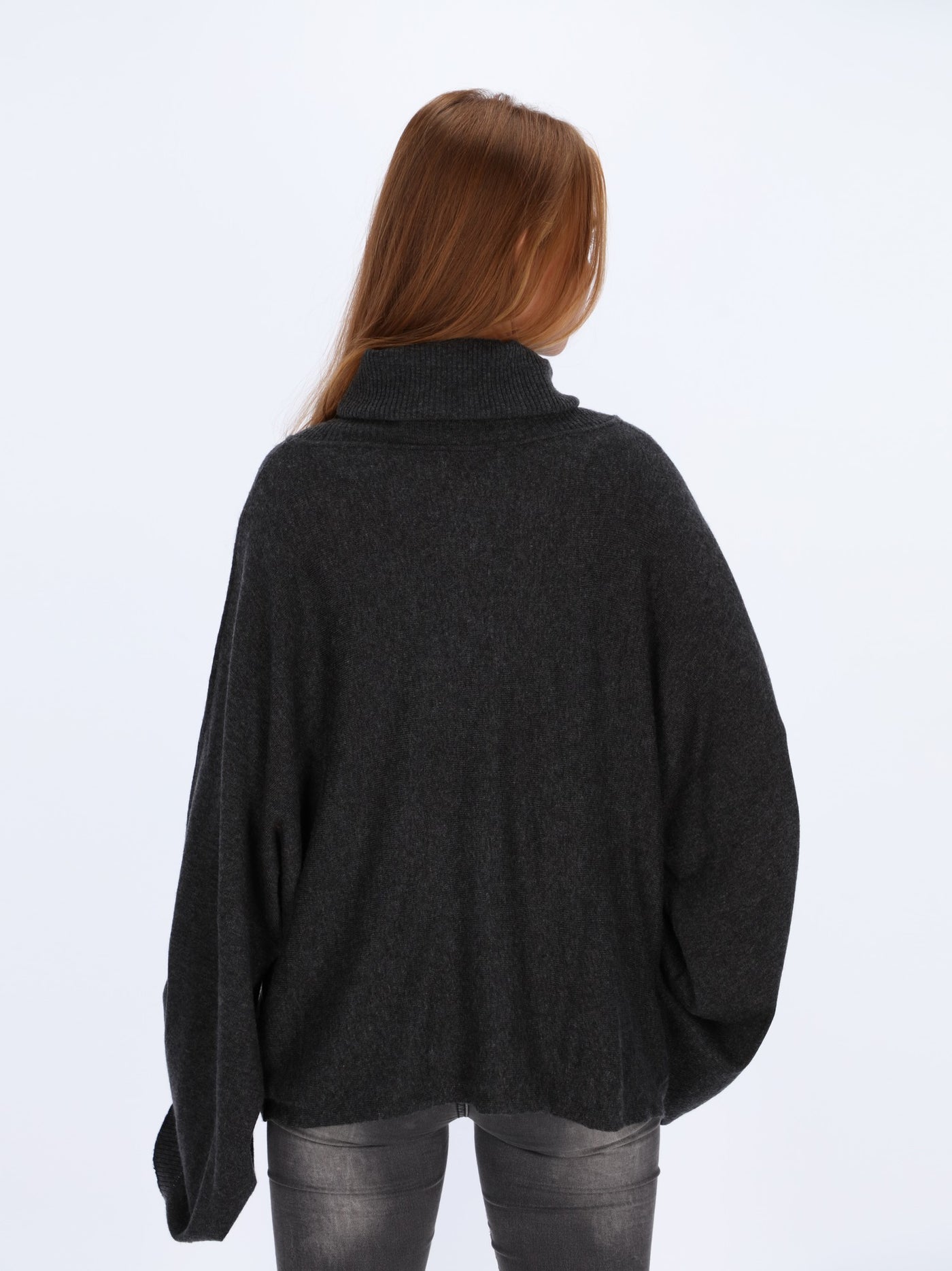 Over-size Sweater with Turtleneck