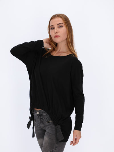 Side Knots Pullover