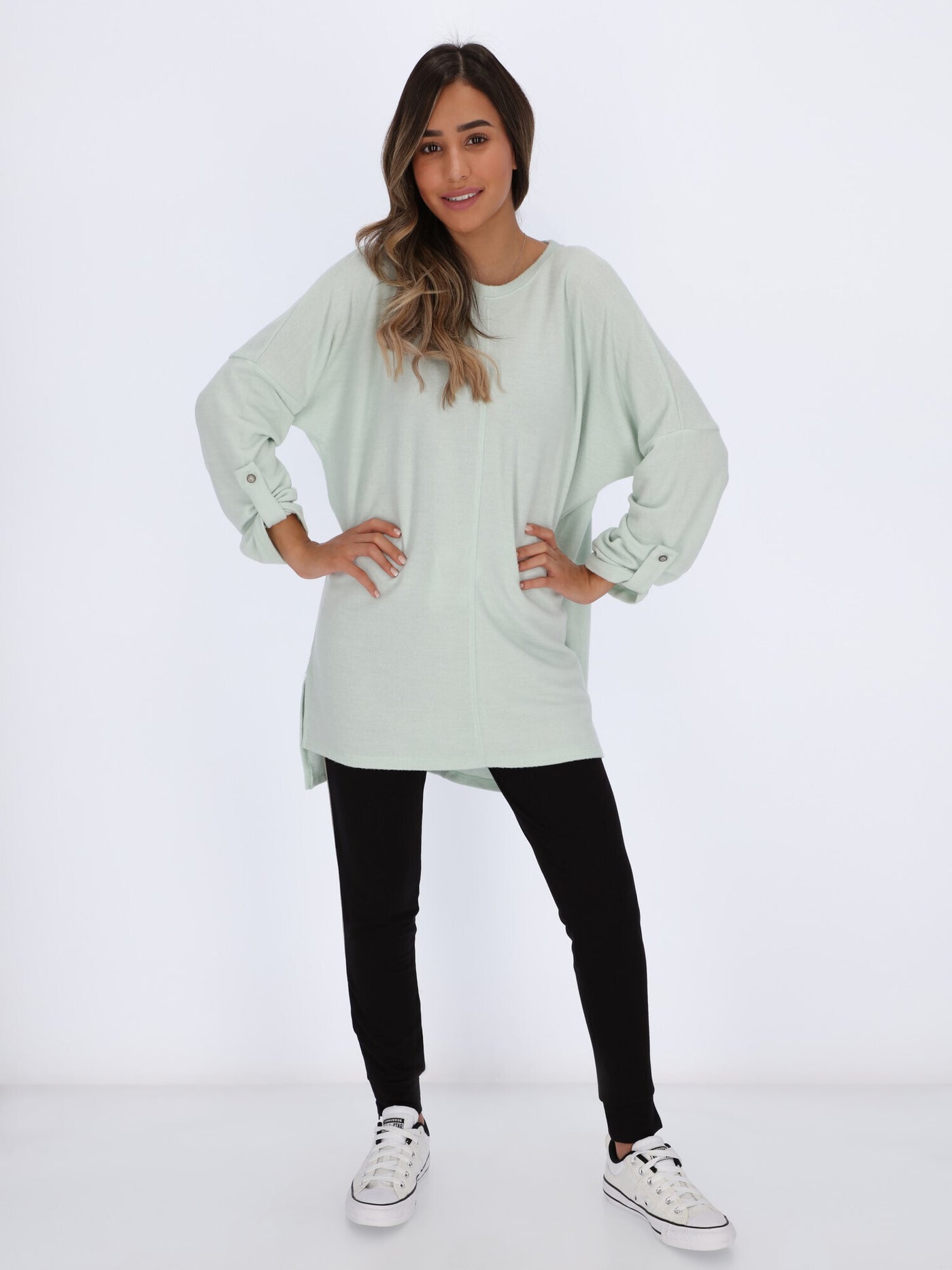 High-Low Knit Tunic