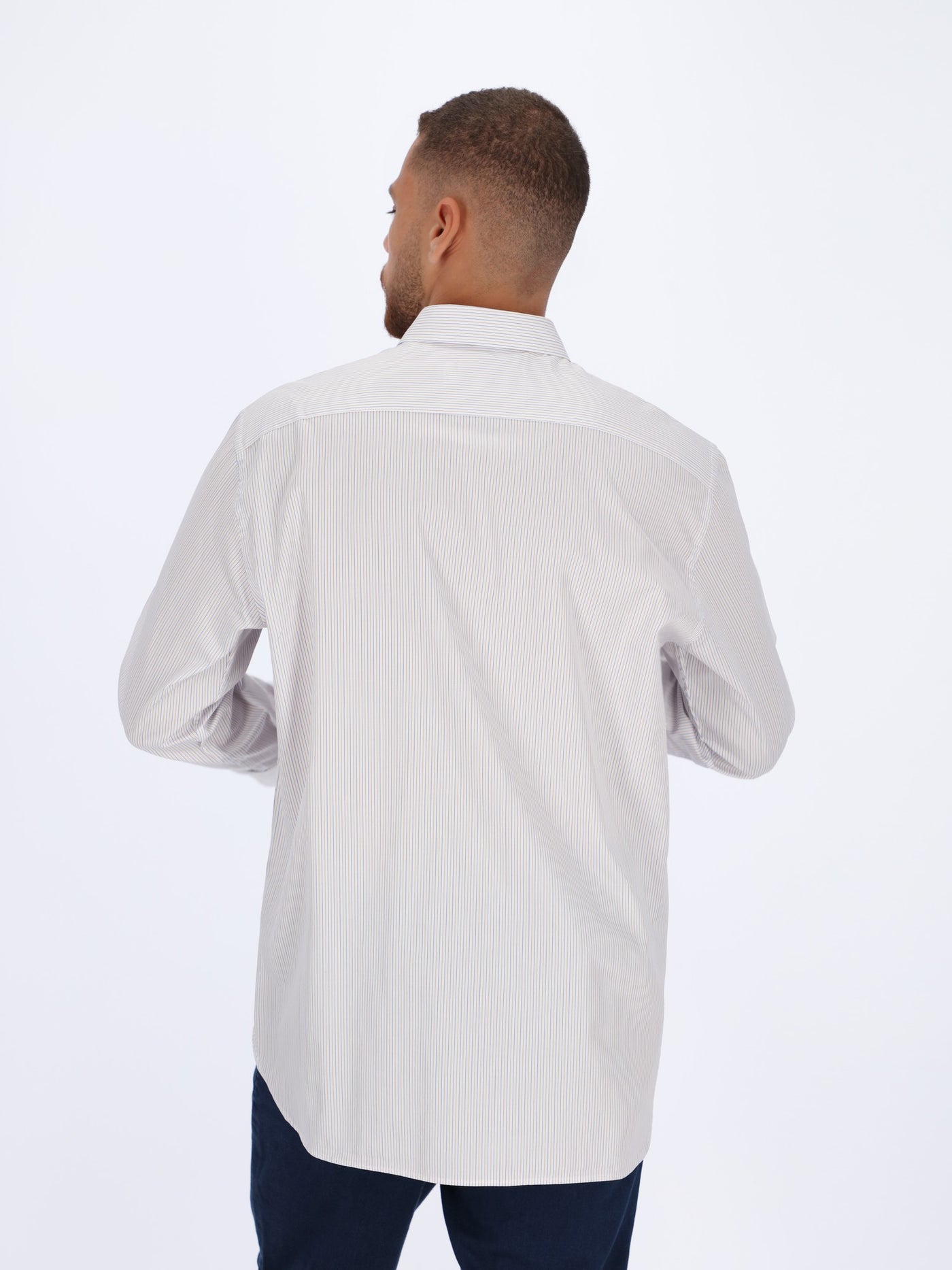 Pin Stripes Chest Pocket Shirt