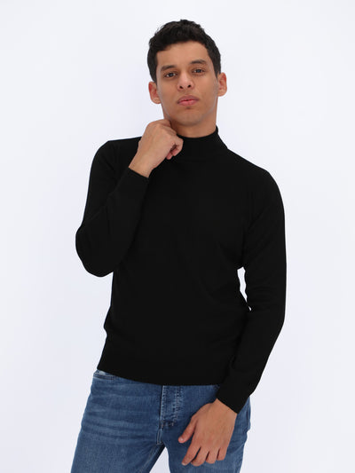 Ribbed Trims Basic Pullover