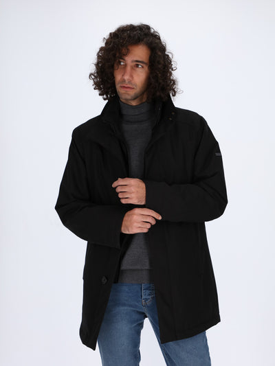 Zipped Mid-length Jacket