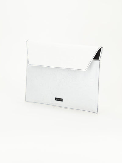 Unisex Folder Laptop Case - White