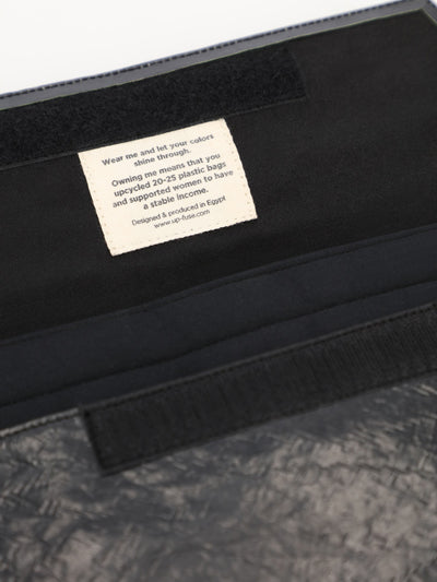 Unisex Folder Laptop Case - Black