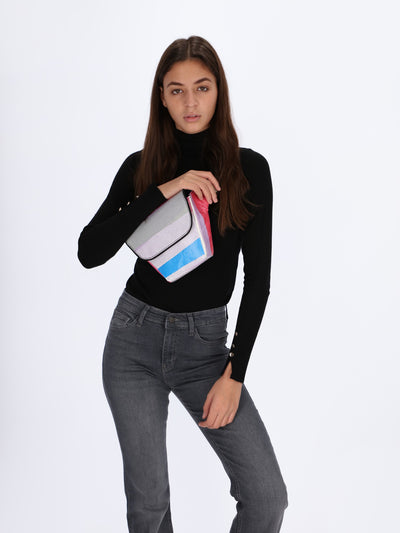 Unisex Candy Waist Bag - Stripes