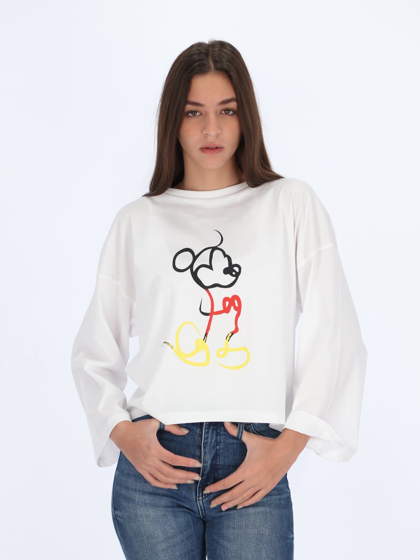Mickey High-Low T-shirt