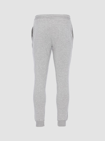Men's Basic Sweatpants with Printed Patch 89
