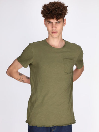 OR T-Shirts Chest Pocket T-Shirt with Round Neck