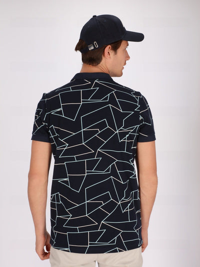 OR Polos Geometric Shapes Polo Shirt