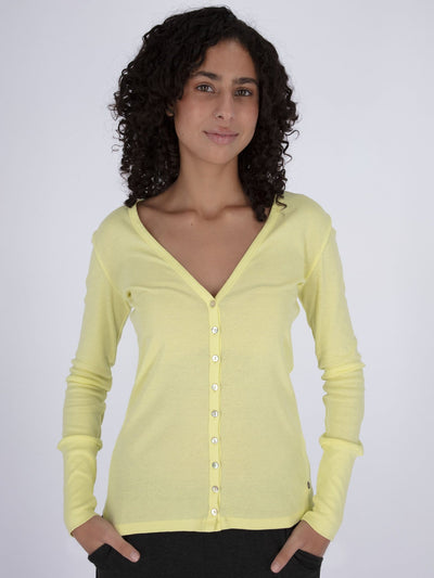 OR Jackets & Cardigans Charlock / L Basic Buttoned Jumper with V Neck