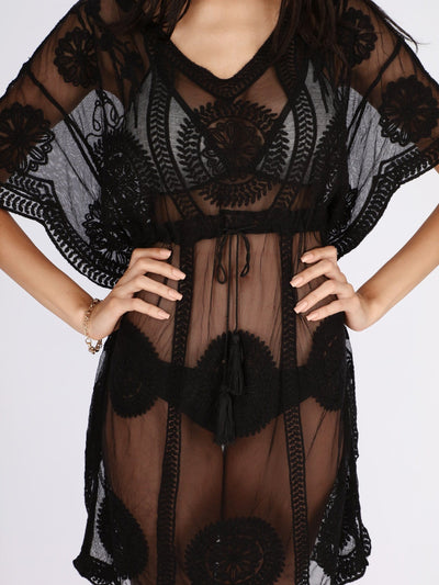 OR Swimwear Embroidered Beach Cover-up