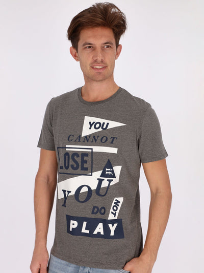 OR T-Shirts You Cannot Lose If You Don't Play Front Print T-Shirt