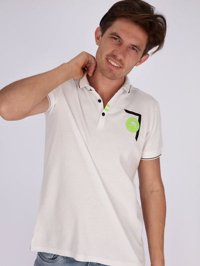 OR Polos Polo Shirt with Front Print